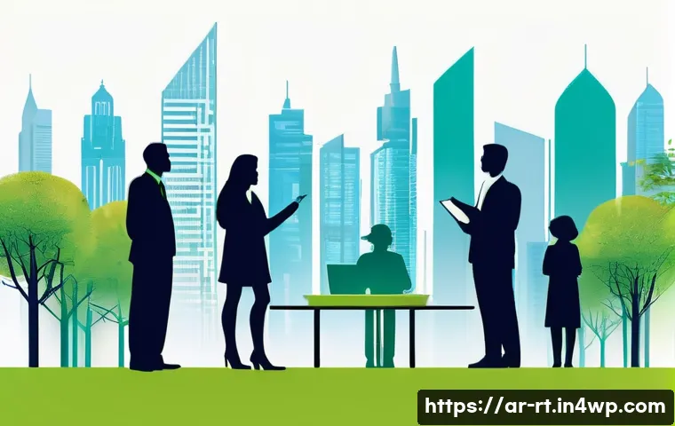 스마트시티 디자인에서의 협업 플랫폼 - **Prompt 1: Collaborative Urban Planning & Community Engagement**
"A vibrant, diverse group of p...
